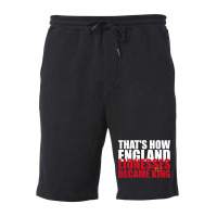 Thats How England Lionesses Became King - Distressed Fleece Short | Artistshot