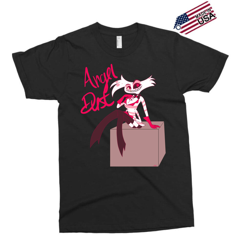 Angel Dust Hazbin Hotel Exclusive T-shirt by cm-arts | Artistshot