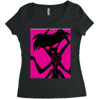 Angel Dust Neon Graphic Women's Triblend Scoop T-shirt | Artistshot