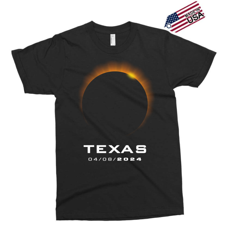 Total Solar Eclipse 2024 Texas Long Sleeve T Shirt Exclusive T-shirt by cm-arts | Artistshot