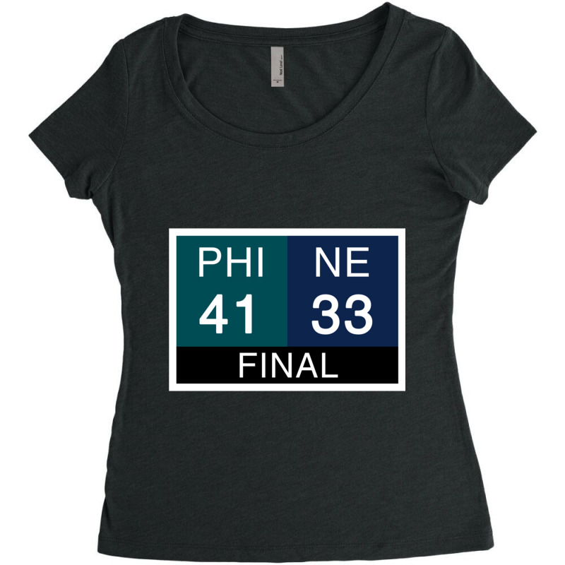 Lii Scoreboard Women's Triblend Scoop T-shirt by cm-arts | Artistshot