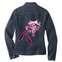 Angel Dust Wobackground Ladies Denim Jacket | Artistshot