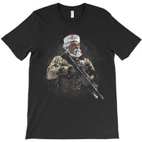 Soldier Santa T-shirt | Artistshot