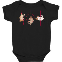 Cat Aerialist Birthday Celebrations Clown Acrobats Circus Pullover Hoo Baby Bodysuit | Artistshot