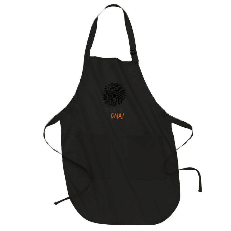 Basketball Dna Fingerprint Special Design Full-Length Apron by KennethBlystone | Artistshot