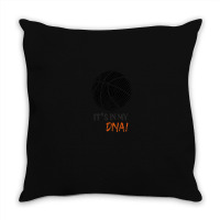 Basketball Dna Fingerprint Special Design Throw Pillow | Artistshot