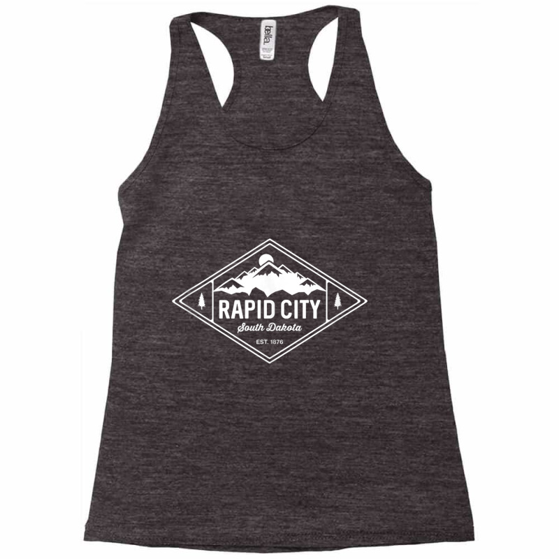 Rapid City South Dakota Mountain Outdoors Nature Tank Top Racerback Tank by cm-arts | Artistshot