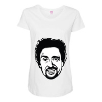 Richard Hammond Cartoon Design Maternity Scoop Neck T-shirt | Artistshot