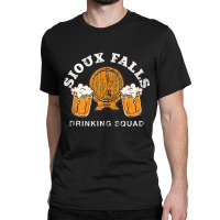 Sioux Falls Drinking Squad South Dakota Homebrewing Sd Tank Top Classic T-shirt | Artistshot