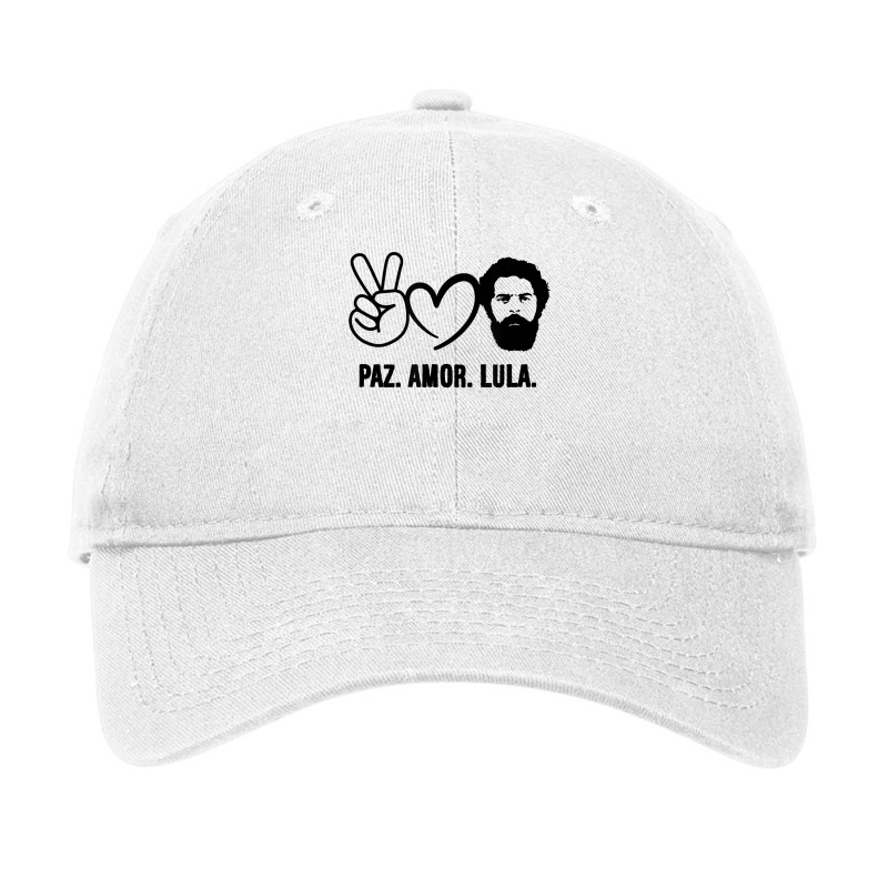 Paz Amor Peace Love Lula 2022 President Of Brazil Vintage T Shirt Adjustable Cap by cm-arts | Artistshot