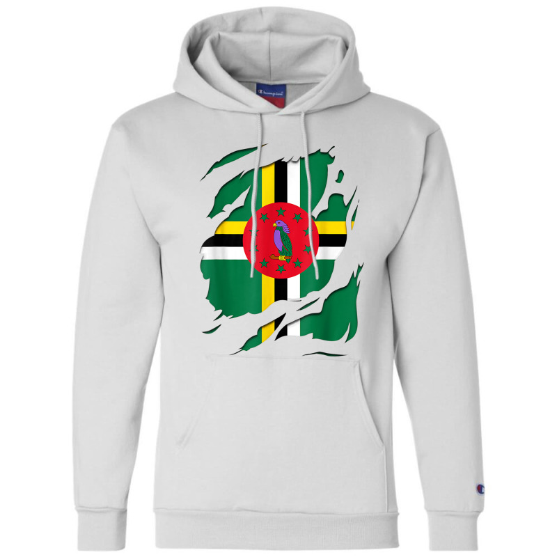 Dominica Flag Shirt T Shirt Champion Hoodie | Artistshot