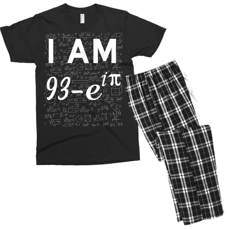 94th Birthday 94 Years Old Math Geek Euler Identity T Shirt Men's T-shirt Pajama Set | Artistshot