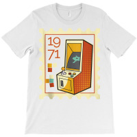 Postage Stamp With Computer Game Slot Machine 1971 Tank Top T-shirt | Artistshot