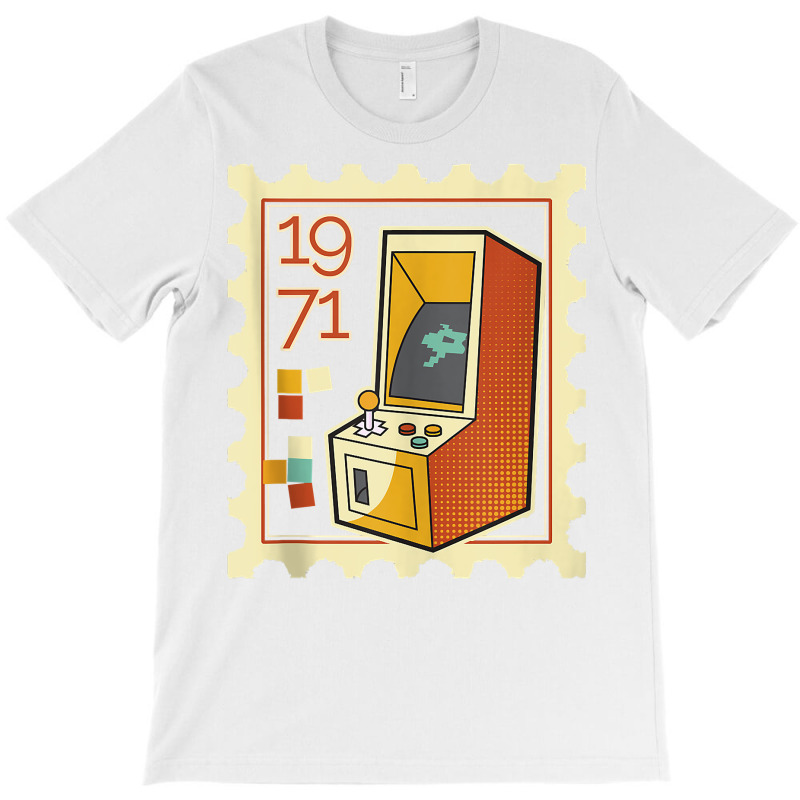 Postage Stamp With Computer Game Slot Machine 1971 Tank Top T-shirt | Artistshot