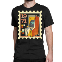 Postage Stamp With Computer Game Slot Machine 1971 Tank Top Classic T-shirt | Artistshot