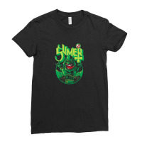 Green Slimer Ladies Fitted T-shirt | Artistshot