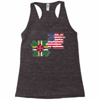 Dominica Usa Dominican American Flag Pullover Hoodie Racerback Tank | Artistshot