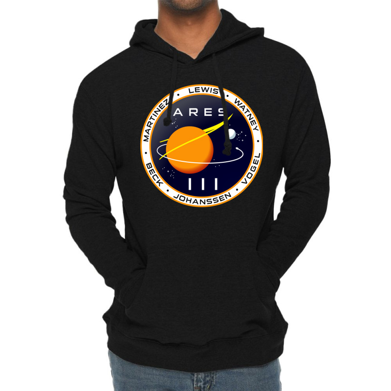 Ares 3 Mission To Mars - The Martian Essential Lightweight Hoodie | Artistshot