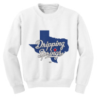 Dripping Springs Texas Tx Map T Shirt Youth Sweatshirt | Artistshot