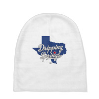 Dripping Springs Texas Tx Map T Shirt Baby Beanies | Artistshot