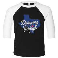 Dripping Springs Texas Tx Map T Shirt Toddler 3/4 Sleeve Tee | Artistshot