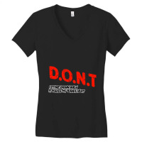 Dont Let Me Drink Milk It Makes My Tummy Hurt Women's V-neck T-shirt | Artistshot