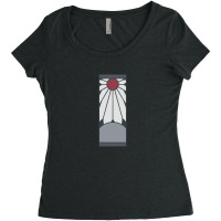 Tanjiro Earrings Hanafuda Women's Triblend Scoop T-shirt | Artistshot