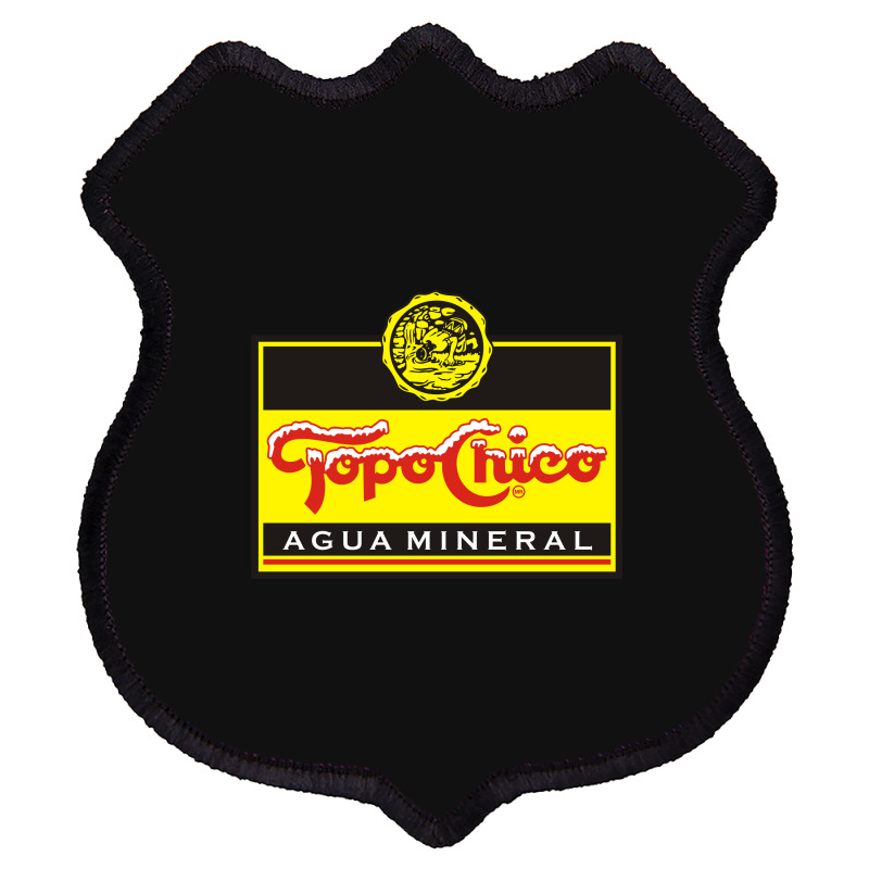 Topo Chico Shield Patch. By Artistshot