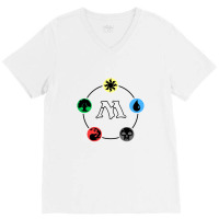 Magic The Gathering V-neck Tee | Artistshot