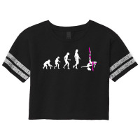 Aerial Silk Evolution   Acrobatics Gymnastics Aerialist T Shirt Scorecard Crop Tee | Artistshot