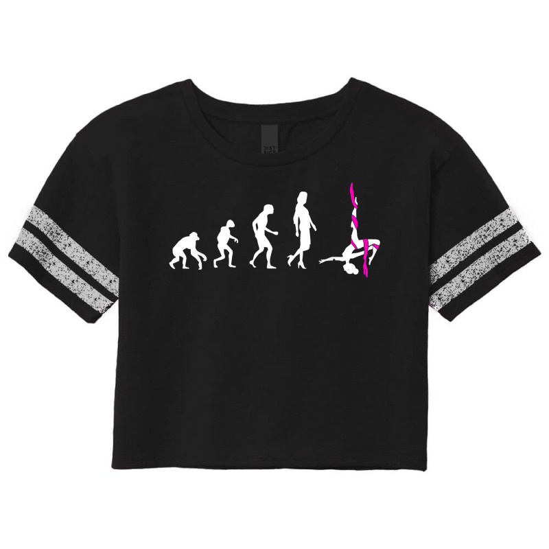 Aerial Silk Evolution   Acrobatics Gymnastics Aerialist T Shirt Scorecard Crop Tee by cm-arts | Artistshot