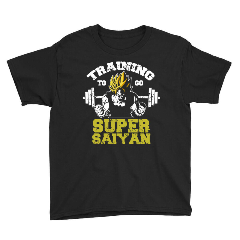 Training To Go Super Sayan   Goku Youth Tee by SANDRAWILLIAMS | Artistshot