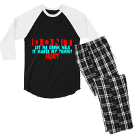 Dont Let Me Drink Milk It Makes My Tummy Hurt  (3) Men's 3/4 Sleeve Pajama Set | Artistshot