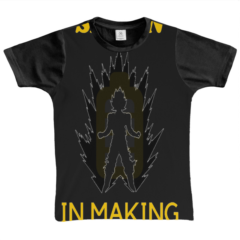 Dbz Saiyan In Making Active Graphic Youth T-shirt by SANDRAWILLIAMS | Artistshot