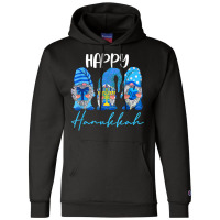 Happy Hanukkah Gnomes Menorah Dreidel Jewish Holiday T Shirt Champion Hoodie | Artistshot