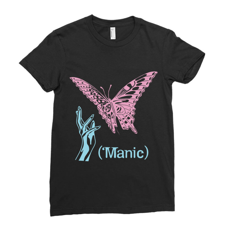 Halsey Butterfly Ladies Fitted T-Shirt by cm-arts | Artistshot