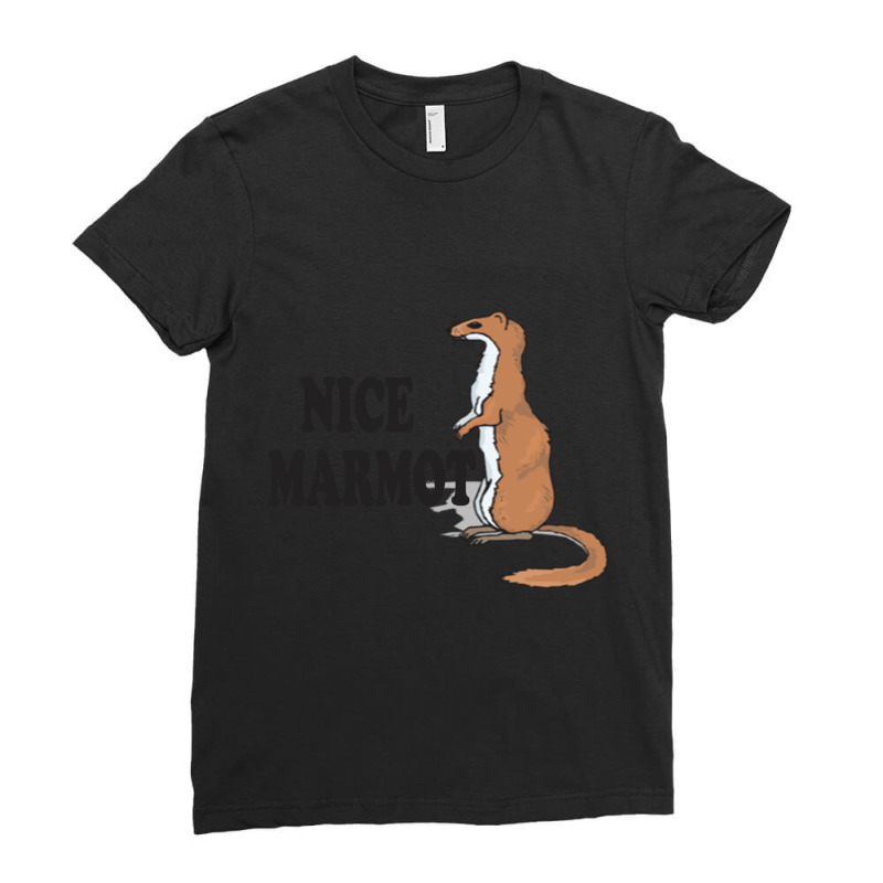 The Big Lebowski Quote - Nice Marmot Ladies Fitted T-Shirt by cm-arts | Artistshot