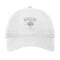 Manassas Virginia Vintage Distressed Style Design Souvenir T Shirt Adjustable Cap | Artistshot