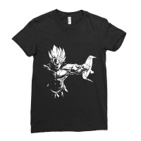 Hardcore Squat   Leg Day   Goku Ladies Fitted T-shirt | Artistshot