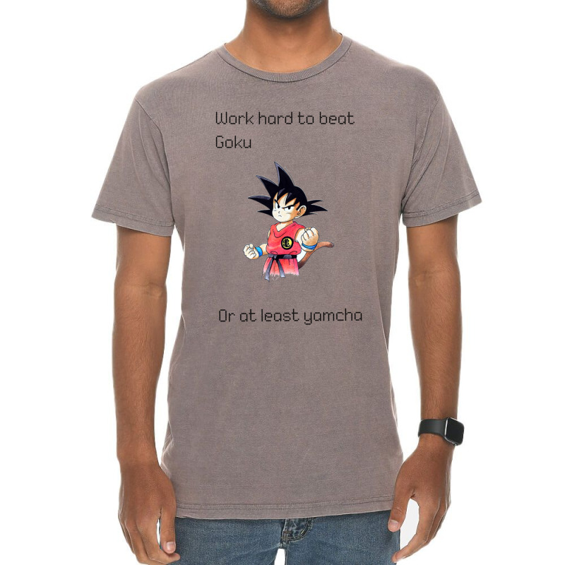 Goku And Workout Vintage T-Shirt by SANDRAWILLIAMS | Artistshot