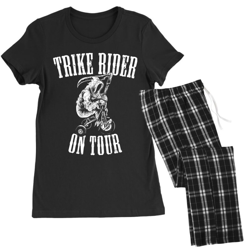 Trike Rider On Tour Women's Pajamas Set by cm-arts | Artistshot