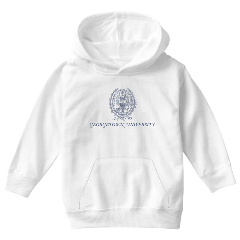 Custom Georgetown University Classic Youth Hoodie By Kemi Link