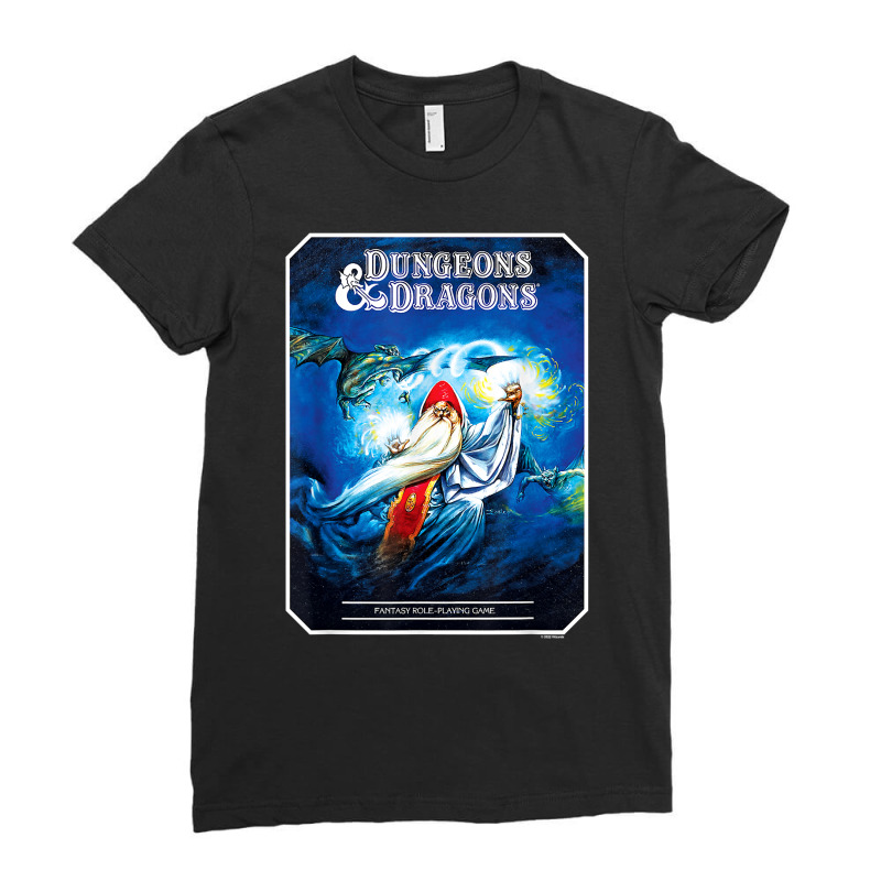 Dungeons & Dragons Vintage Advanced Player's Handbook T Shirt Ladies Fitted T-Shirt by cm-arts | Artistshot