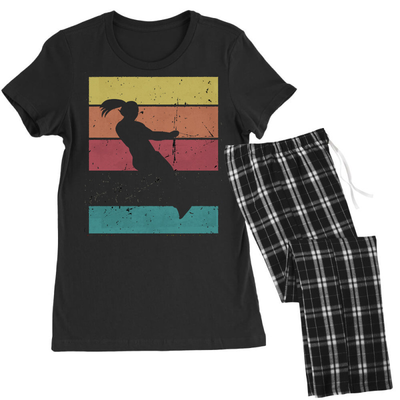 Girl T  Shirt Girl Waterski T  Shirt Women's Pajamas Set by gstamm | Artistshot