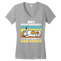 Talk About Ham Radio Amateur Ham Radio Premium T Shirt Women's V-neck T-shirt | Artistshot