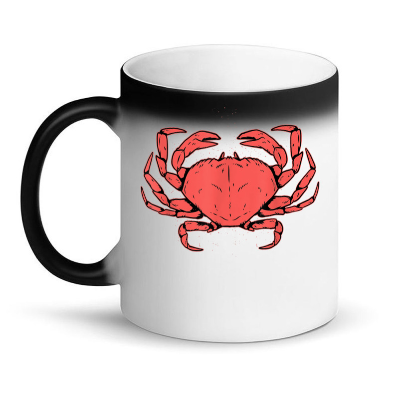 Crab Crustacean T Shirt Magic Mug | Artistshot