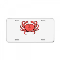 Crab Crustacean T Shirt License Plate | Artistshot