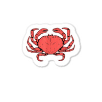 Crab Crustacean T Shirt Sticker | Artistshot