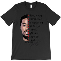 Chadwick Boseman    Find Your Purpose Red T-shirt | Artistshot