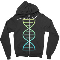 Dna Nucleic Acids Science Biology And Genetics Zip Hoodie Zipper Hoodie | Artistshot